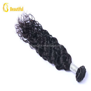 Popular pelo virginal natural, ningún enredo vertiendo libremente ondulado mayorista pelo indio de la onda natural - Product Image 3