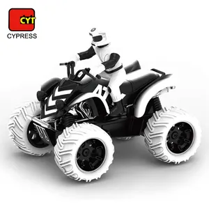 Hot koop grote wielen 27 mhz motorfiets speelgoed 1/10 schaal rc auto voor kinderen