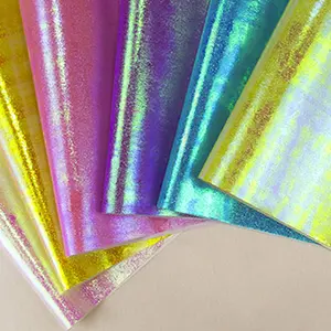 50*70Cm Kleurrijke Glitter Geschenken Verpakking Papier Koreaanse Fashion Rainbow Wikkelen Papers