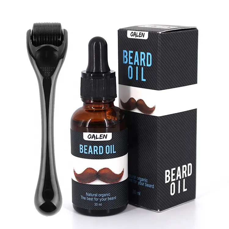 OALEN Private Label 30ml Beard Grooming Oil Kit 100% Natural And Organic Ingredient Beard Oil