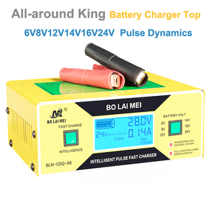 6V 8V 12V 14V 16V 24V 0-10A Battery Maintainer <strong>Trickle</strong> Charging Pulse Repair <strong>Charger</strong> Auto Motorcycle Battery <strong>Charger</strong> for Car - Product Image 6