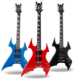 Wholesale China Oem Custom <strong>Guitar</strong> <strong>Strings</strong> Shape Red Blue Black Guitarra Electrica Stringed Instruments Electric <strong>Guitar</strong> - Product Image 1