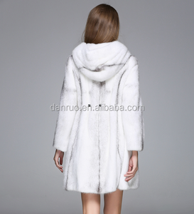 Le nouvel hiver 2019 fourrure de vison danoise 100% fourrure de vison peau entière manteau de vison court - Product Image 4