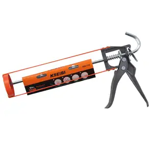 Cartouches <span class=keywords><strong>pour</strong></span> mastic en <span class=keywords><strong>Silicone</strong></span>, <span class=keywords><strong>pistolet</strong></span> <span class=keywords><strong>de</strong></span> calfeutrage manuel robuste, 300 ml KSEIBI - Product Image 1