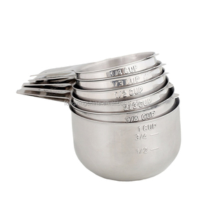 Hight Quality 6 Pcs 304 Stainless Steel <strong>Measuring</strong> <strong>Cups</strong> <strong>Set</strong> - Product Image 4