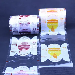 Aluminium droog fruit noten snoep Folie Voedsel Verpakking Zak Film/plastic Gedrukt Gelamineerd Verpakking Film Roll Voor Saus