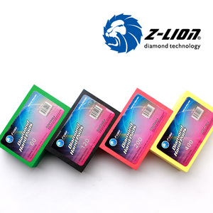 Z-LION 90*55Mm Kim Cương Cầm Tay Đánh Bóng <span class=keywords><strong>Pad</strong></span> Electroplated Mềm Foam Backed Pads Đối Với Mài Của Ngói Đá - Product Image 5