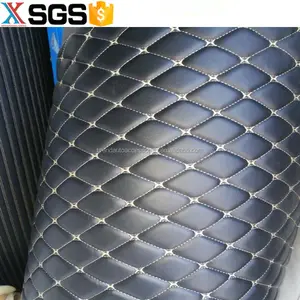 汽车配件 PVC XPE + 皮革 3D 5D 汽车地垫材料为迪拜