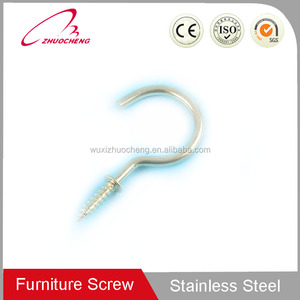 <span class=keywords><strong>Vis</strong></span> à œil ouvert nickelé personnalisée crochets de <span class=keywords><strong>vis</strong></span> décoratifs en <span class=keywords><strong>bois</strong></span> - Product Image 3