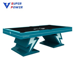 2020 nuovo legno di fascia alta 7ft 8ft 9ft 3 <span class=keywords><strong>in</strong></span> un pranzo Americano tavolo da biliardo con tavolo da tennis sulla parte superiore - Product Image 3