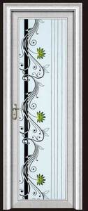Porte en aluminium directement de l'usine, simple, confortable, prête à l'emploi, porte de salle de bain de haute qualité, charnières de type porte de placard de cuisine - Product Image 6