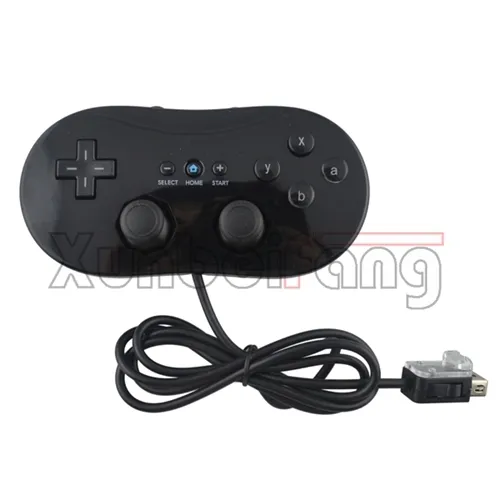 Manette de jeu classique filaire blanche/noire, 1ère génération, contrôleur, joystick pour télécommande de jeu Wii, nouveauté