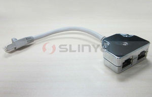RJ45 LAN כבל M F כפולה יציאת RJ-45 מתאם RJ חתול Ethernet מחבר - Product Image 3
