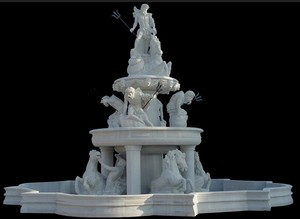 Grandes fontaines d'eau extérieures sculptées à la main/fontaine de marbre - Product Image 4
