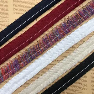 Grosir lebih banyak warna produsen grosir potongan renda katun untuk Aksesori tekstil rumah