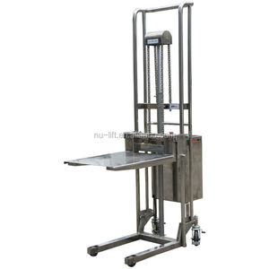 Eléctrica hidráulica de acero inoxidable de la carretilla elevadora <span class=keywords><strong>Stacker</strong></span> - Product Image 3