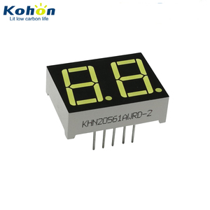 0.56นิ้วเจ็ดส่วนจอแสดงผล LED สีขาวทั่วไปขั้วบวกสองหลักที่มี<span class=keywords><strong>10</strong></span>พิน - Product Image 1