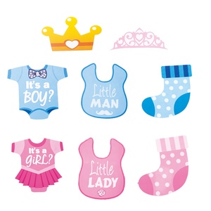 Accesorios para fotomatón de bebé, accesorios para fiesta de género, fiesta de cumpleaños para niño o niña, 30 Uds., oferta - Product Image 5