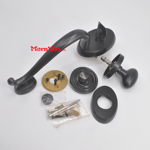 Đen Đồng Cổ Thiết Kế Mượt <span class=keywords><strong>Door</strong></span> Lock <span class=keywords><strong>Handle</strong></span> <span class=keywords><strong>On</strong></span> <span class=keywords><strong>Rose</strong></span> - Product Image 5