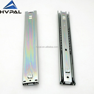 (Ha4513) 45mm 3 lần mở rộng đầy đủ lưỡi lê bóng mang ngăn kéo trượt (12 "-22") màu đen ngăn kéo trượt đường sắt - Product Image 2