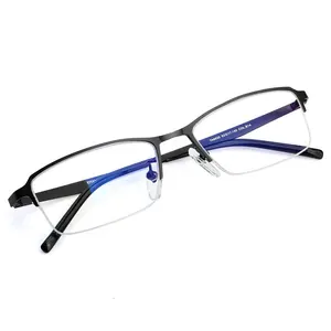 En iyi Titanyum Optik Özel Logo Gözlük Çerçeveleri Titanyum Optik Kare gözlük çerçevesi