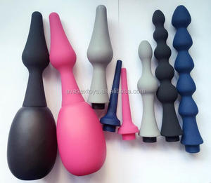 Butt Plug Anal Esferas Bunda buceta Vaginal Douche Enema Mais Limpo Brinquedos Sexuais, bola da vagina anal limpo limpo douch - Product Image 6