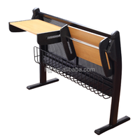 Chaise d'école pliante à siège à ressort TC-003-1, bureau d'étudiant pour salle de classe ou salle de formation