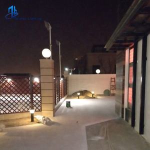 Lampada <span class=keywords><strong>a</strong></span> <span class=keywords><strong>Sfera</strong></span> Solare <span class=keywords><strong>da</strong></span> <span class=keywords><strong>Giardino</strong></span> 250MM, Luce Decorativa per Esterni, Lampada Bianca in Acrilico per Recinzioni e Cancelli Principali - Product Image 5