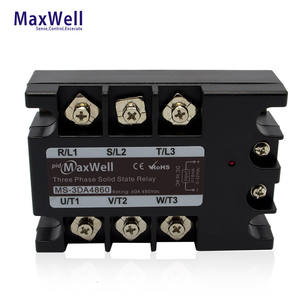 Rơle trạng thái rắn 3 Pha 60-AMP MS-3DA4860 với tải tiếp xúc công suất cao và epoxy bảo vệ để chuyển đổi mục đích chung - Product Image 4