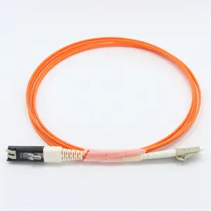 Kabel Patch Serat LSZH 2 M, Ketebalan Tinggi VF45-LC MM OM1 OM2 MM Oranye