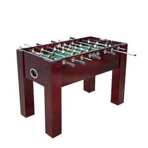 Grosir Meja Foosball Olahraga Klasik Kayu Solid Dalam Ruangan untuk Pemutar