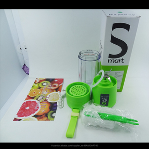 2018 grandes ventas! Precio barato del USB recarga 380 Ml hogar bottledjoy 6 cuchillas eléctrico mezclador licuadora botella - Product Image 5