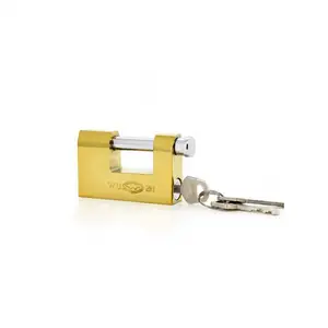 New product simple design many colors side unlock brass safe lock cylinder