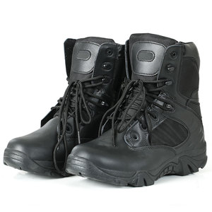 <span class=keywords><strong>Stivali</strong></span> Professionali da Escursionismo Invernale, per Addestramento Tattico e Moto, <span class=keywords><strong>Neri</strong></span>, in Tessuto EVA e Rete con Caratteristiche Impermeabili in Gomma - Product Image 4