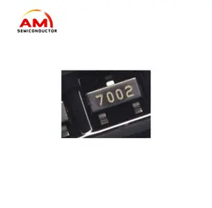 SMD 트랜지스터 2N7002LT1 7002 스크린 인쇄 702 NPN MOS SOT-23