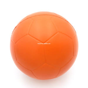 Buy Soccer Ball 2 Neon Orange Futebol Embroidered Online in India