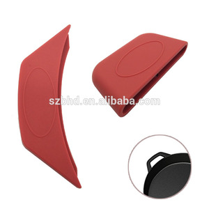 Heat Resistant Non-Slip Silicone <strong>Pan</strong> Handle Pot <strong>Holder</strong>, Silicone Hot Handle <strong>Holder</strong> - Product Image 4