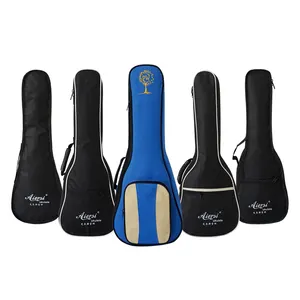 Wholesale price Custom logo Padding Colour Oxford Cover Musical Bag for soprano concert tenor Ukulele Carrying Case for sale