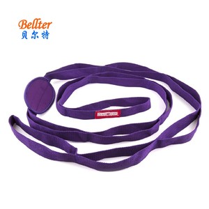 Cinturino di balletto con loop Dance Strap di tratto cintura di esercizio Strap di resistenza Yoga Band Multi-loop illustrazione politi bande