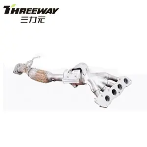 Exhaust manifold Euro III catalytic converter for Mazda 3