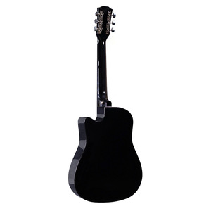 Guitarra Acústica Clásica de Madera para Estudiantes, Económica, de 38 Pulgadas, Negra - Product Image 3