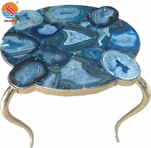 Mặt Bàn Bằng Đá Mã Não Xanh Dương - Product Image 2