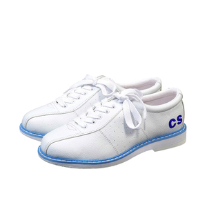 Zapatos de bolos blancos de PU para hombre y mujer, gran oferta - Product Image 2