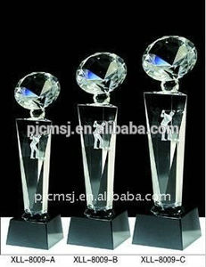 3D láser deportes premios trofeo <span class=keywords><strong>de</strong></span> golf <span class=keywords><strong>de</strong></span> cristal para el <span class=keywords><strong>ganador</strong></span> Premio 2015 más nuevo - Product Image 2