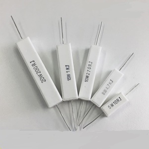 SQP 5W 10W 20W 0.1R 0.5 1 <strong>2</strong> 3 4.7 6 8 ohms 100 ohms accuracy 5% Ceramic Cement <strong>Resistor</strong> - Product Image 3