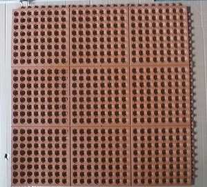 Tapis <span class=keywords><strong>de</strong></span> sol <span class=keywords><strong>de</strong></span> cuisine en <span class=keywords><strong>caoutchouc</strong></span> antidérapant, tapis <span class=keywords><strong>de</strong></span> Drainage - Product Image 3