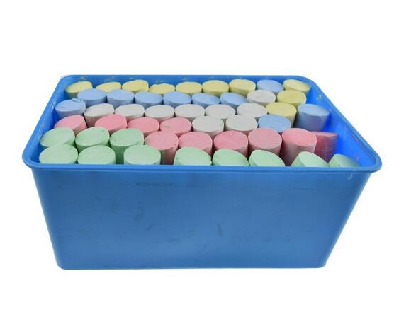 52 шт., цветные яркие мелки для тротуара