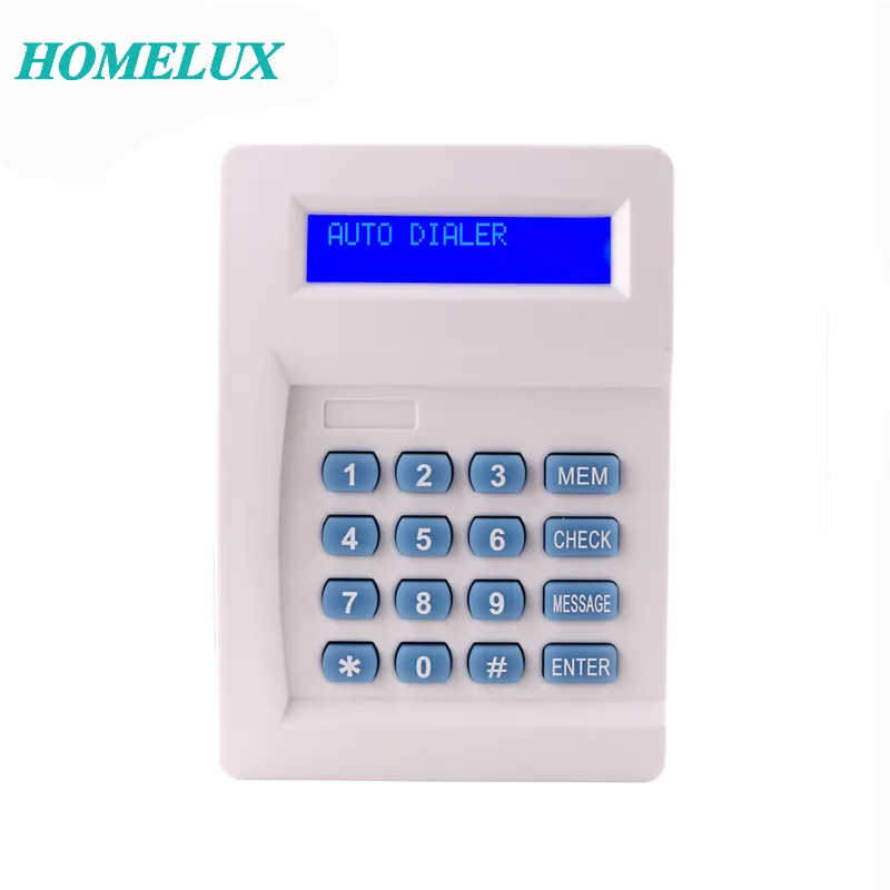 High Quality GSM Wireless Burglar Alarm, Home Security Systems Voice + LCD Auto Dialer