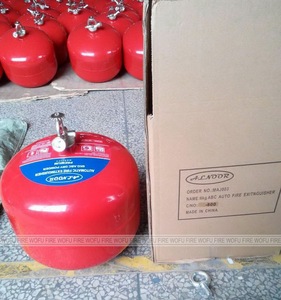 <span class=keywords><strong>Extincteur</strong></span> à poudre sèche automatique suspendu en acier de 6 kg, classe ABC, pour entrepôt et usage commercial - Product Image 2