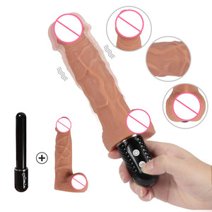 Handheld Multi Speed Strong Vibrating <strong>Dildo</strong> Silicone Waterproof Sex Toys Female Vibrator <strong>Dildo</strong> - Product Image 4